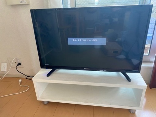 テレビ、テレビ台やAmazon fire stick一個(ケーブルや説明書などつき)