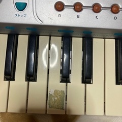 【キズ汚れあり】CASIOミニキーボードの画像