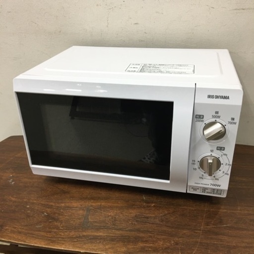 取引場所　南観音　A 2203-501 アイリスオーヤマ　2019年製　電子レンジ　IMB-F184-6-WPG