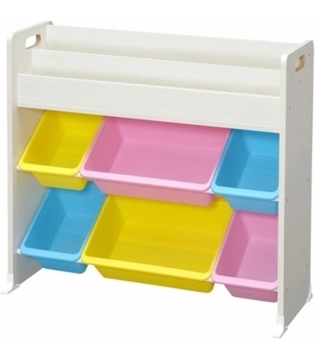 【中古品】おもちゃ収納ラック