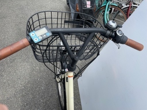 電動アシスト自転車　（3段変速26インチ）　中古品