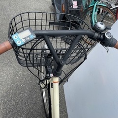 電動アシスト自転車　（3段変速26インチ）　中古品の画像