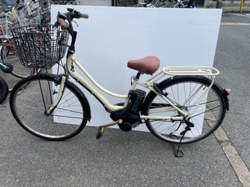 電動アシスト自転車　（3段変速26インチ）　中古品