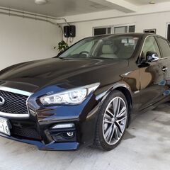 平成２６年式　スカイラインＳＰ　３５０ＧＴ　ハイブリッド　Ｖ３７現行モデル（車検たっぷり）※令和４年４月５日／日産定期メンテ済み（価格相談可）の画像