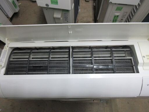 K03167　シャープ　中古エアコン　主に6畳用　冷2.2kw／暖2.5kw