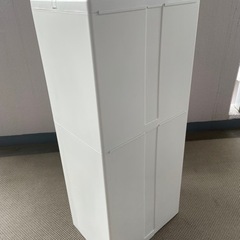 二段式のゴミ箱の画像
