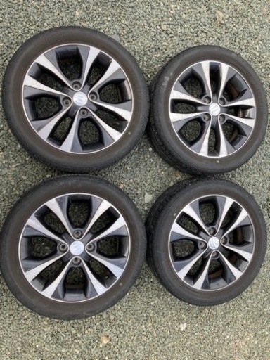 ワゴンR等　中古タイヤホイールセット4本