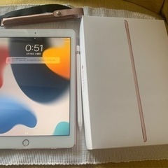 美品iPad pro 9.7 128GB Apple Pencil セット 付属 iPad Pro 9.7 WI-FI 128GB rose gold+ Appleペンシルセット