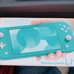 ニンテンドー Switch LITE ターコイズブルー 充電器なし