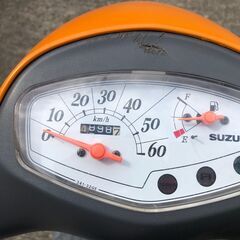 すぐ乗れます 動画あり　スズキ レッツ４インジェクション SUZUKI Le't4 館山 平砂浦 木更津 南房総 君津 袖ヶ浦 川崎の画像