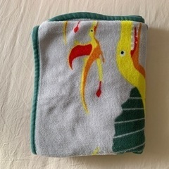 【値下げ】恐竜柄 子供ブランケットの画像