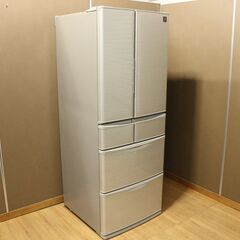 【SHARP ノンフロン冷凍冷蔵庫 SJ-XF44B-S 201...