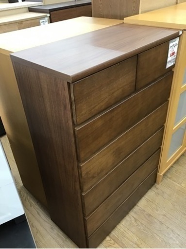 KO-84【ご来店頂ける方限定】ハイチェスト　ブラウン