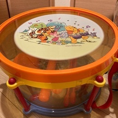 ベビーモニターとぷーさん太鼓セットの画像