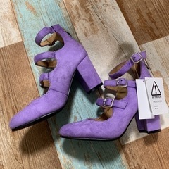 WEGO ヒール　スエード風　Ｍサイズ　ハロウィン　仮装
の画像