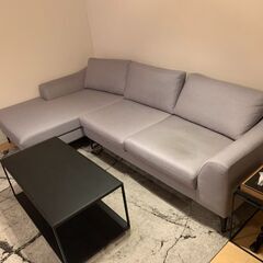 モダンワークス/ライトグレー/4人掛け/の画像