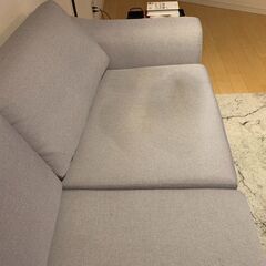 モダンワークス/ライトグレー/4人掛け/の画像