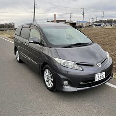 エスティマ４WD★両側パワー★車検4年12月★フリップダウンモニ...