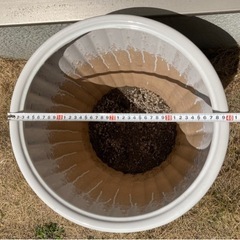 陶器の植木鉢(高さ約47㎝)の画像