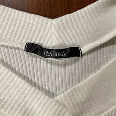 白カットソーの画像