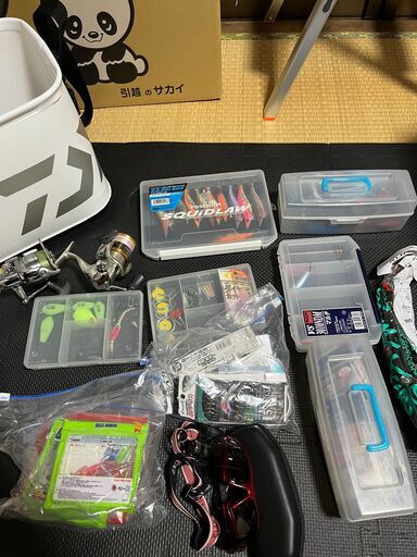 初心者向け　釣り道具一式　竿、リール、仕掛け、ボックス、工具など　バラ売り不可