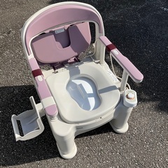 ポータブルトイレ　便座ヒーター付きパナソニック製の画像