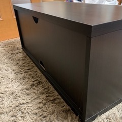 【引渡決定】テレビ台　木目ブラックの画像