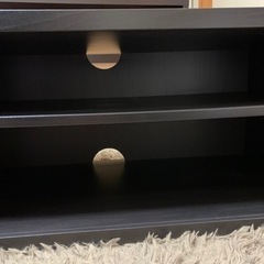 【引渡決定】テレビ台　木目ブラックの画像