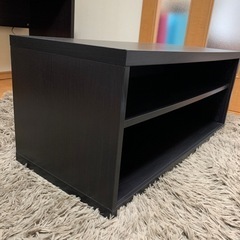 【引渡決定】テレビ台　木目ブラックの画像