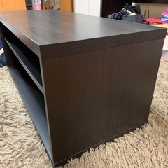 【引渡決定】テレビ台　木目ブラックの画像