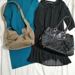 レディース服　M　無料　ブ一ツ　バッグ　