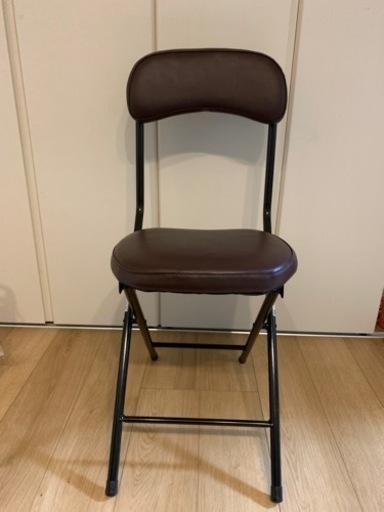 【美品】折りたたみチェア２脚セット