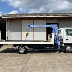 【限定値下げ】低走行 クレーン付き積載車 2.6５ｔ ユニック ...