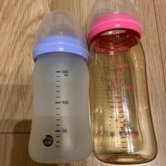 哺乳瓶　2本　ピジョン　母乳実感の画像
