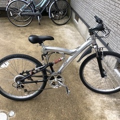 【受け渡し予定者決定】マウンテンバイク（メーカー不明）