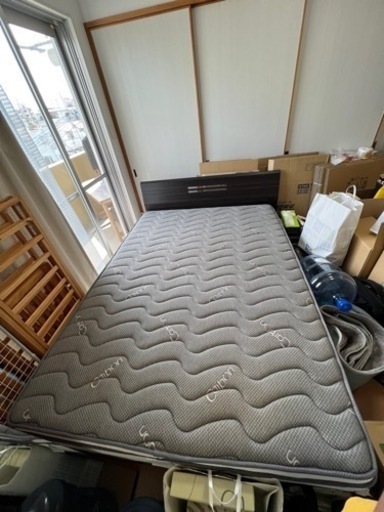 【交渉中→決まりました】ダブルベッド MAXplus