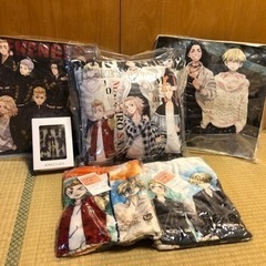 東京リベンジャーズ  スクエアクッション　ひざ掛け　毛布　アクリ...
