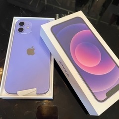 iPhone12 本体 64GB パープル SIMロック解除済 未使用