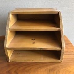 書類ケース　3段　　お値下げしましたの画像