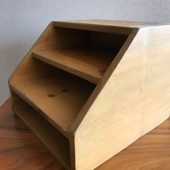 書類ケース　3段　　お値下げしましたの画像