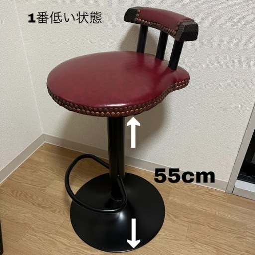 カウンターチェア2脚