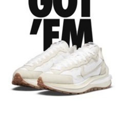 NIKE sacai ヴェイパーワッフル　29cm white and Gum 新品、未使用品