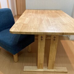 【取引先決定】LOWYA ダイニングテーブル＆チェア（1脚）セット