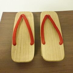 桐の下駄　女性用　中古