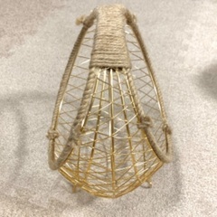 美品　　おしゃれ フルーツボウル 北欧 果物バスケットフルーツ　果物　小物入れ メタルワイヤー  皿　カゴ　かご　インテリア ゴフランフランールド　長持ち 果物 籠　植物　ハンギング　インテリア　プランツ　 （ プランタースタンド フラワーケージ 花台 飾り 鳥かご アイアン フラワー 室内 ケージ 置く 吊るす 吊り下げ 植物 観葉植物 花 フラワーアレンジ 園芸の画像