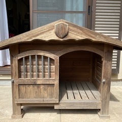 犬小屋　木製　ほとんど未使用