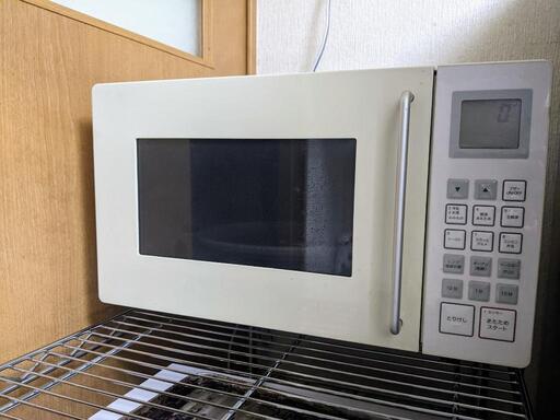 【お取引中】無印良品 電子レンジ M-E10B