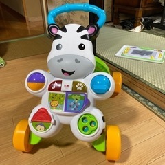 フィッシャープライス　一緒に歩こうシマウマくん　つかまり立ち