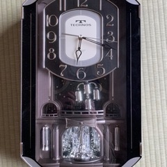 わけあり　テクノス　メロディ掛け時計
