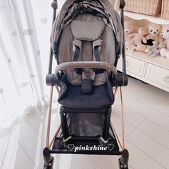 美品♡限定色cybex MIOS/ローズゴールドフレーム/マンハ...